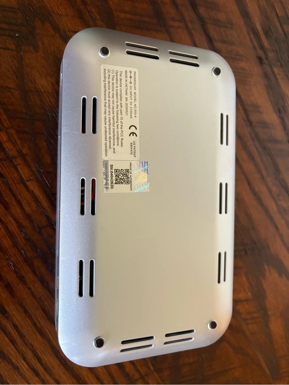 Phone Soap 3 UV Sanitizer and Charger - White